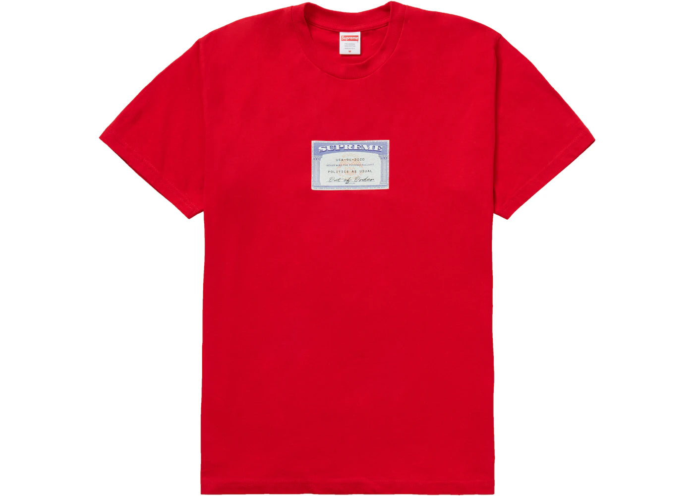 Supreme Social Tee Red