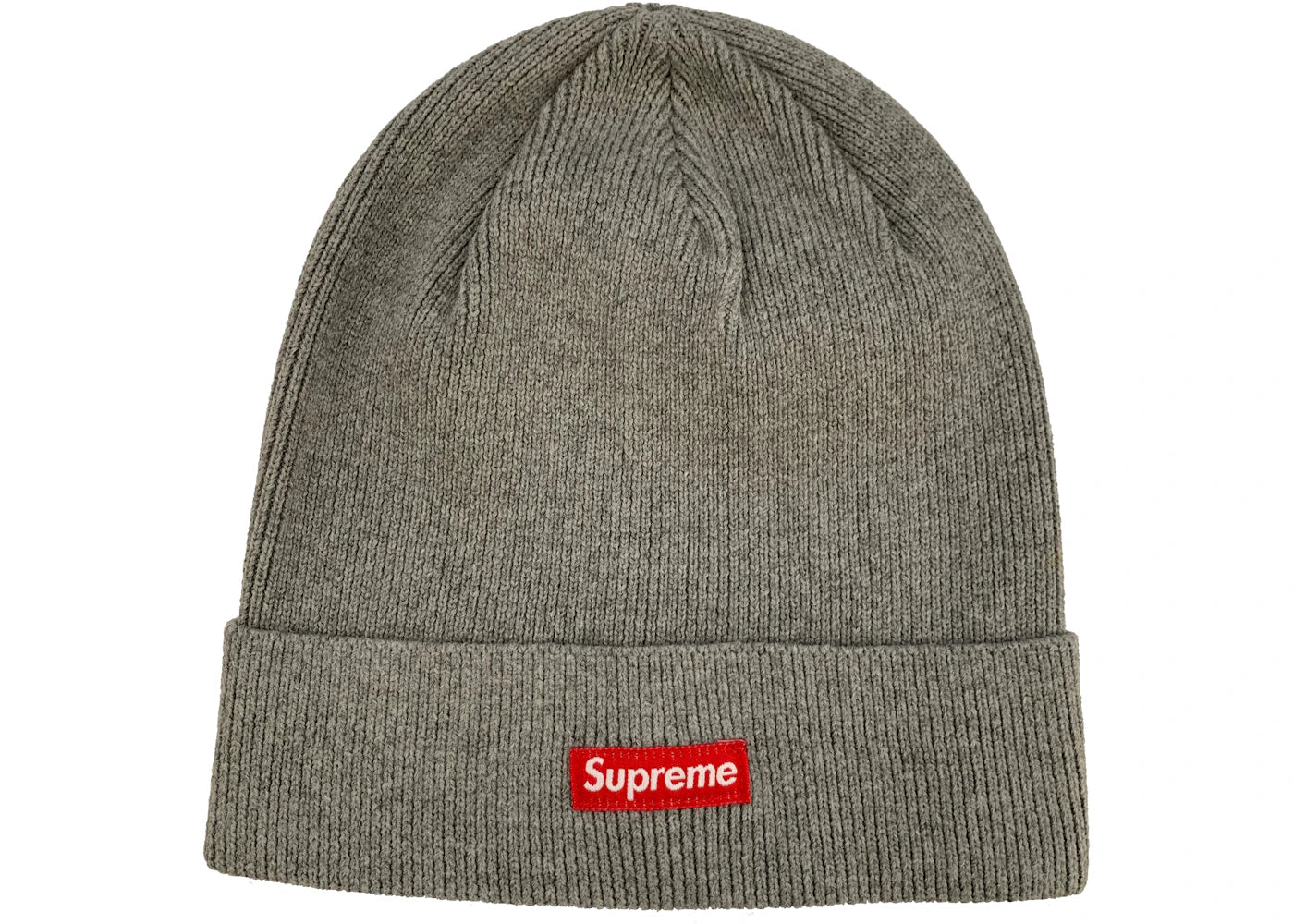 Supreme Solid Beanie Heather Grey