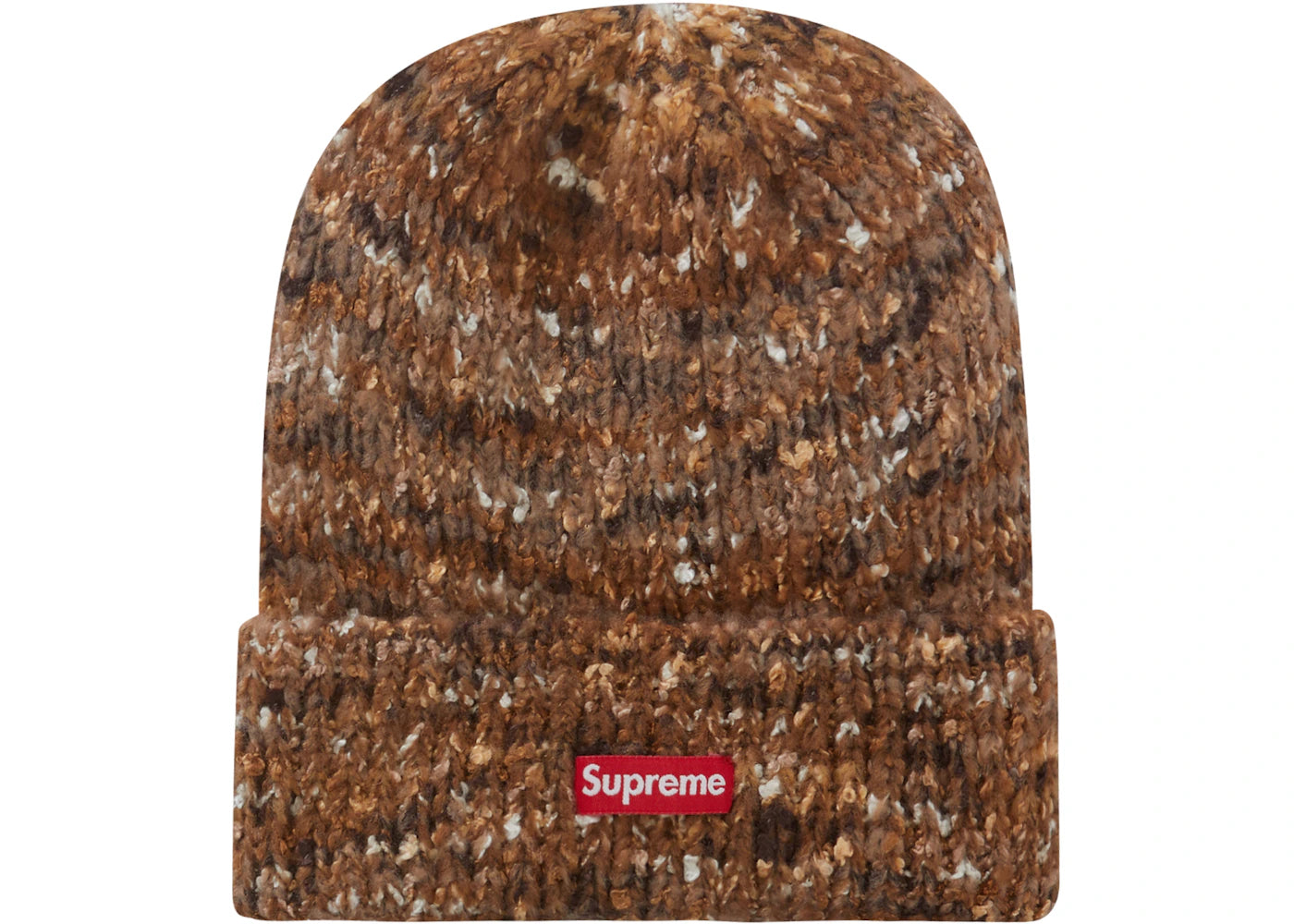 Supreme Space Dye Beanie Tan