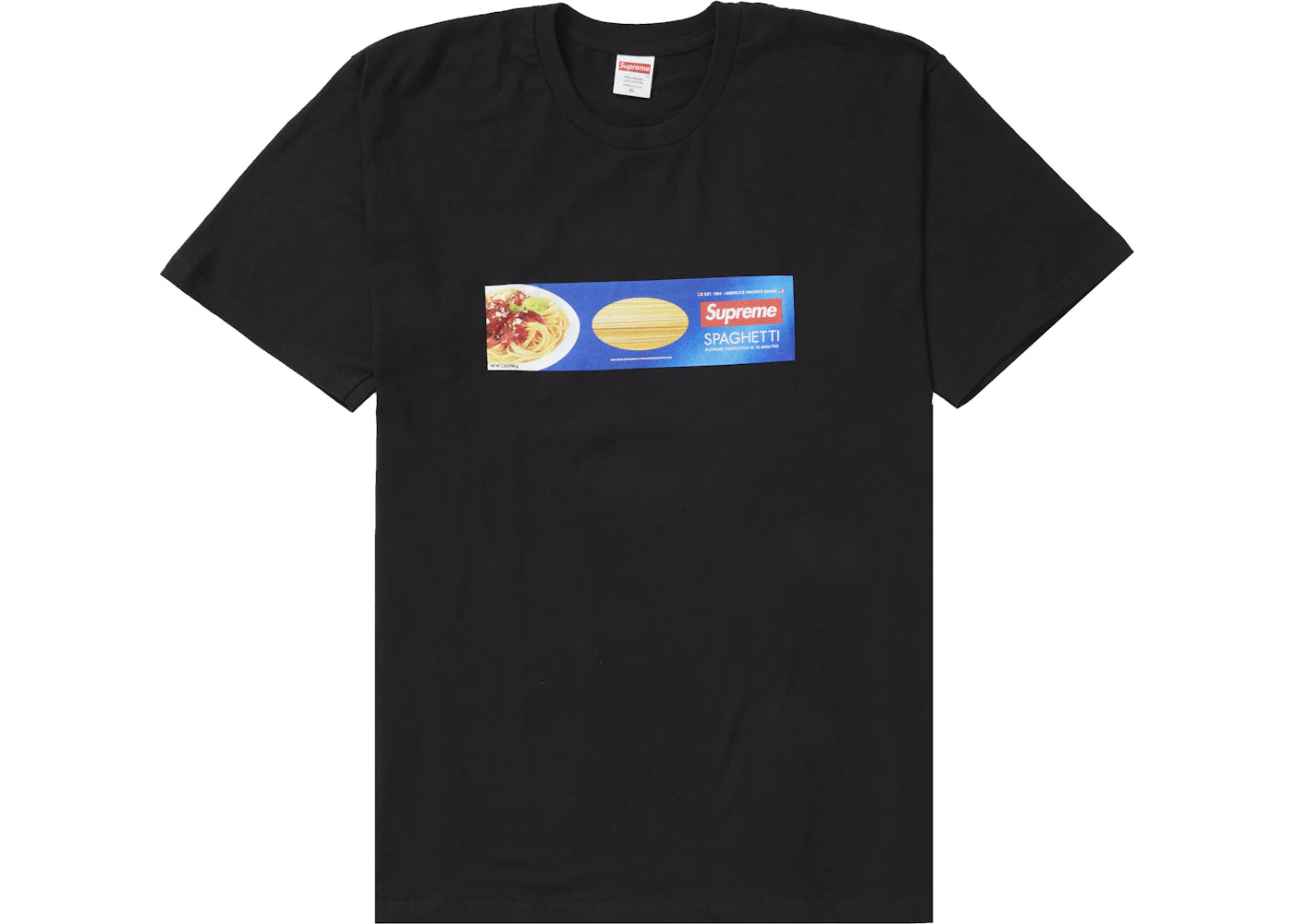 Supreme Spaghetti Tee Black