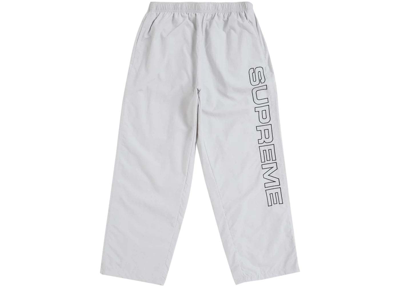 Supreme Spellout Embroidered Track Pant (FW24) Grey