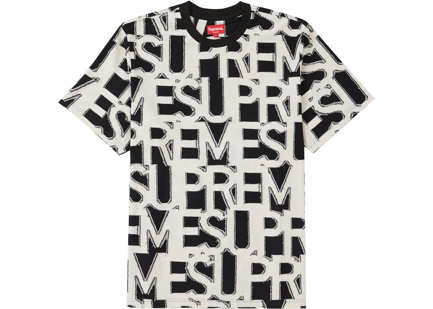 Supreme Spellout S/S Top Black