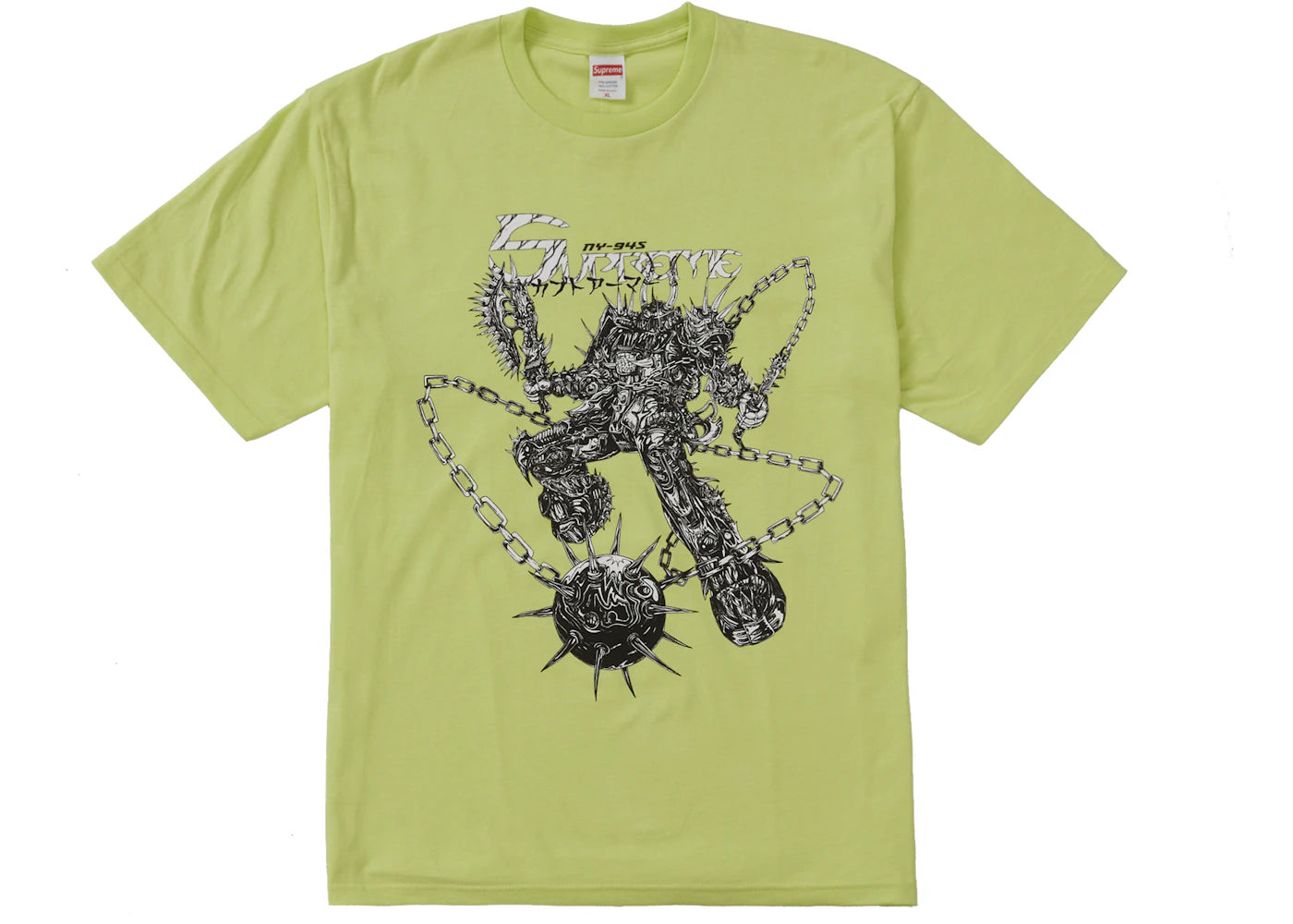 Supreme Spikes Tee Neon Green