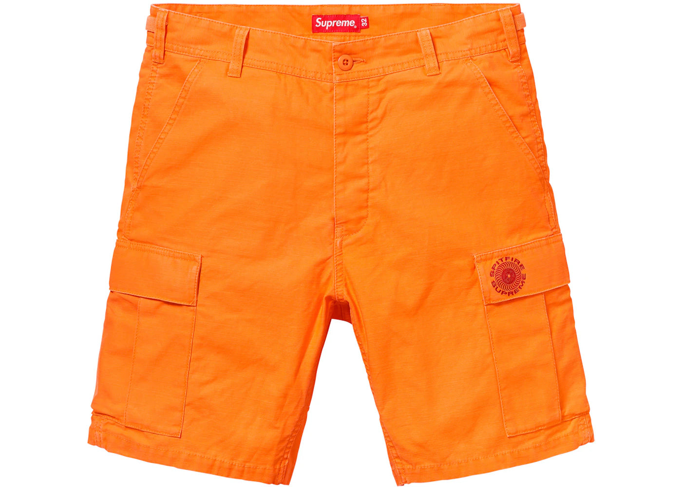 Supreme Spitfire Cargo Short Bright Orange