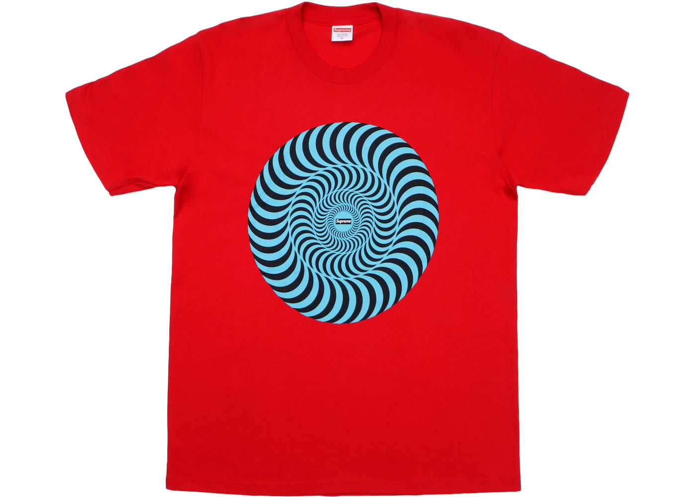 Supreme Spitfire Classic Swirl T-shirt Red