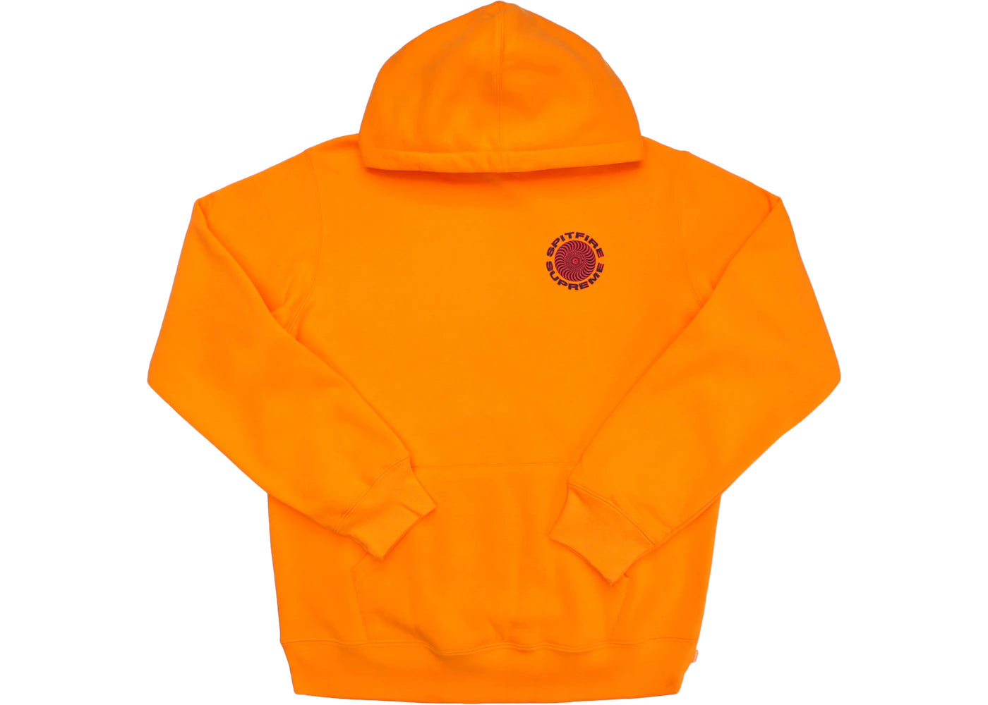 Supreme Spitfire Hooded Sweatshirt Bright Orange