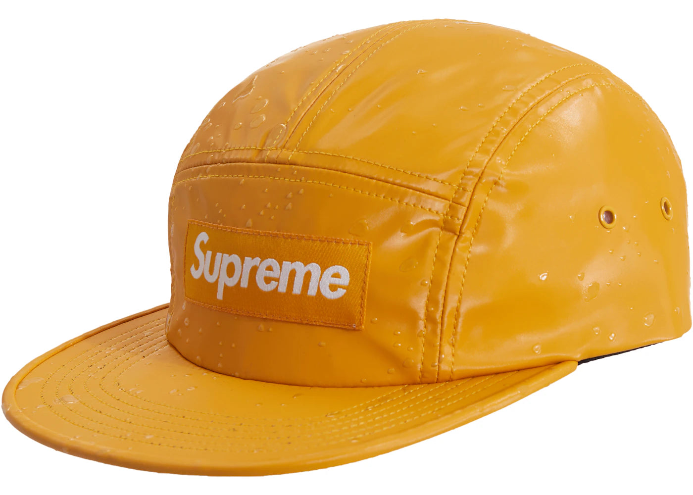 Supreme Splatter Camp Cap Gold