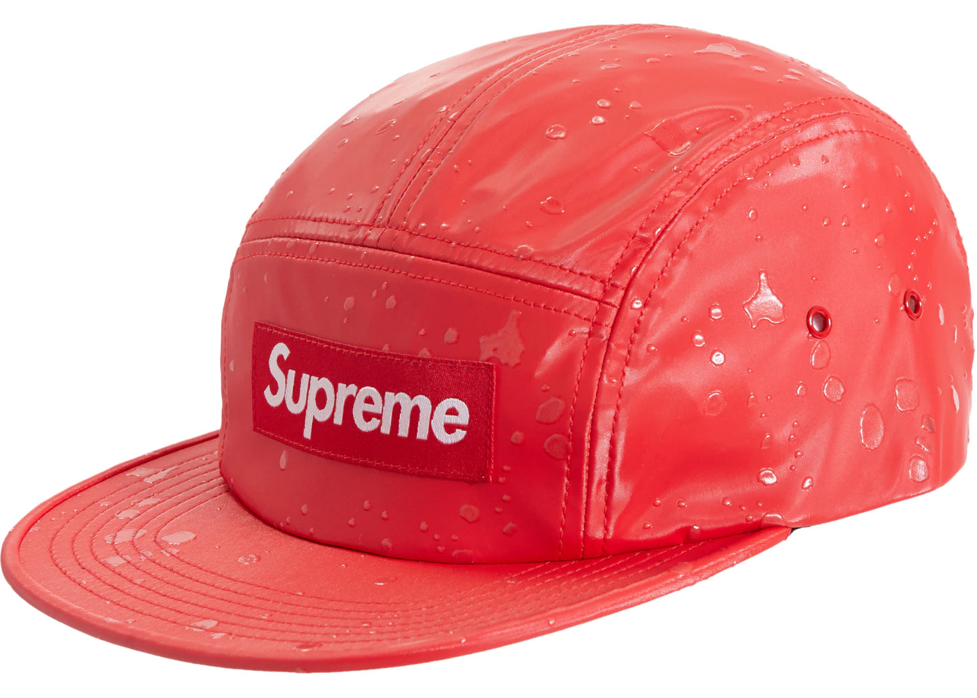 Supreme Splatter Camp Cap Red