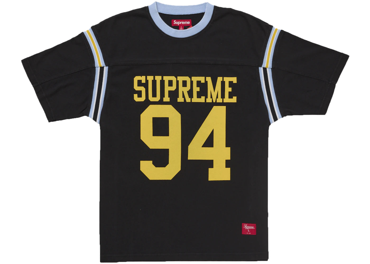 Supreme Split S/S Football Top Black