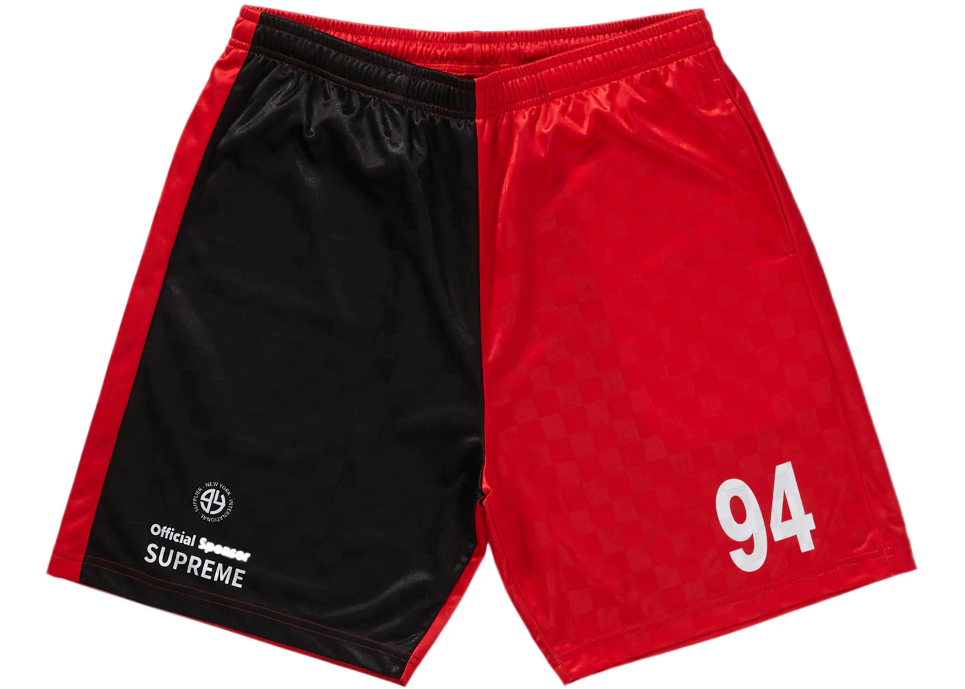 Supreme Split Soccer Short Black