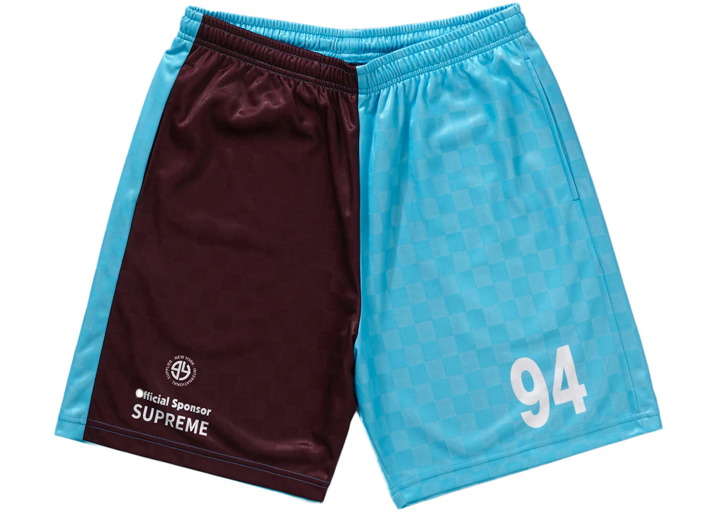 Supreme Split Soccer Short Burgundy