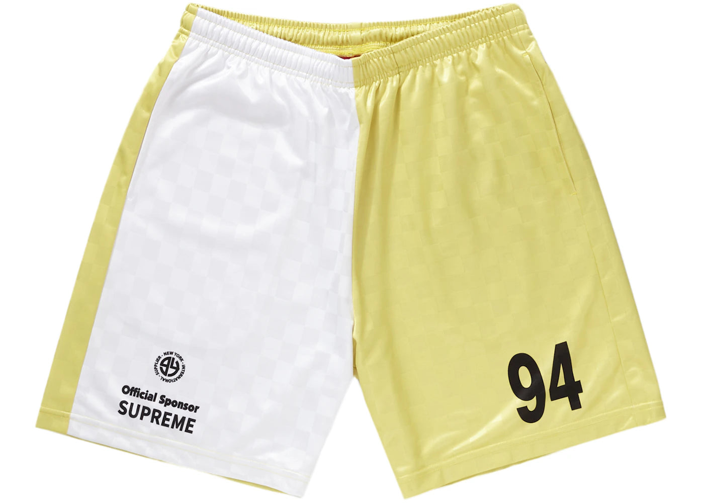 Supreme Split Soccer Short White