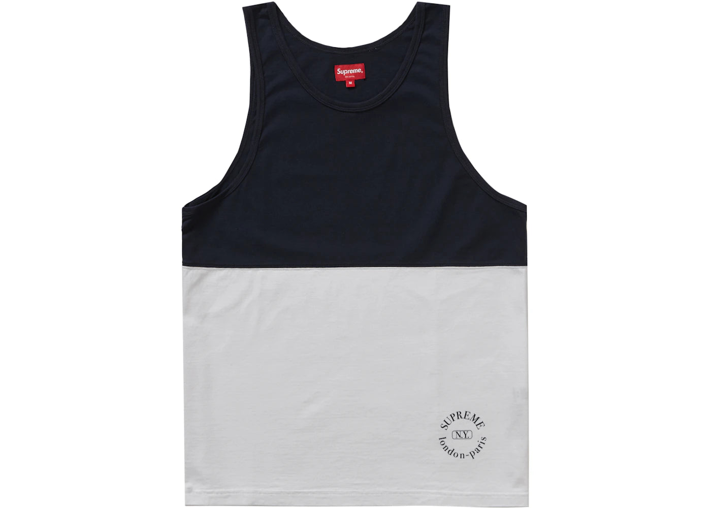 Supreme Split Tank Top Navy