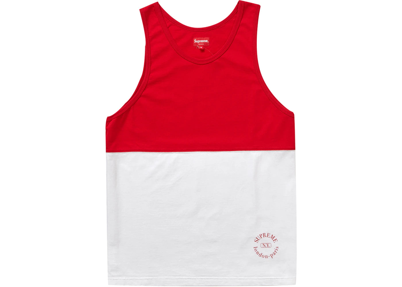 Supreme Split Tank Top Red