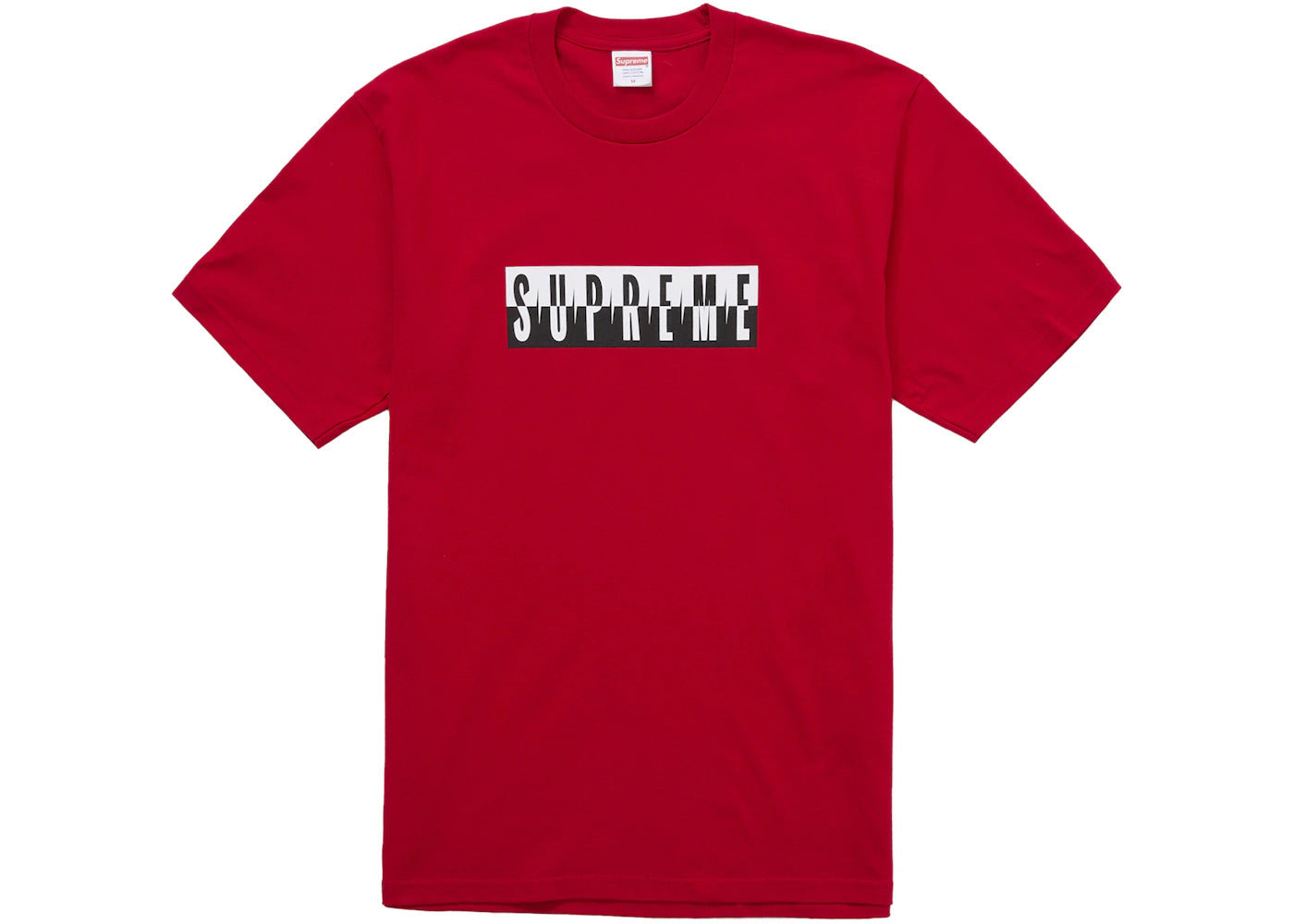 Supreme Split Tee (FW25) Red