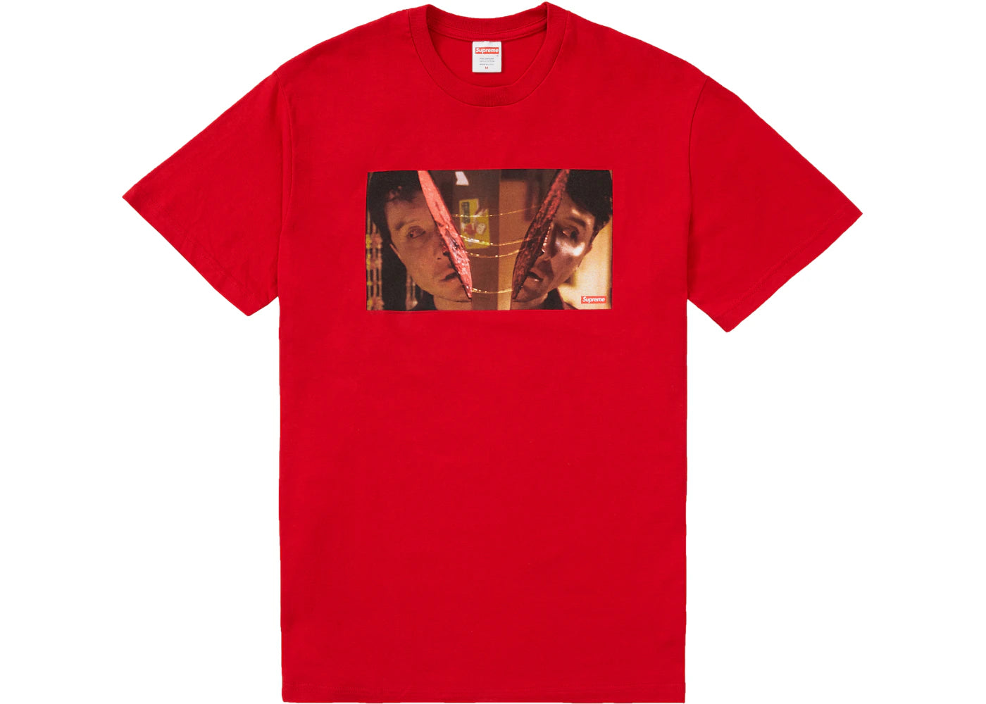 Supreme Split Tee Red
