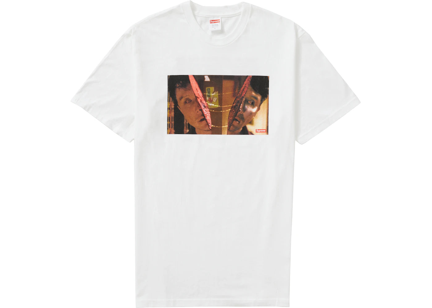 Supreme Split Tee White