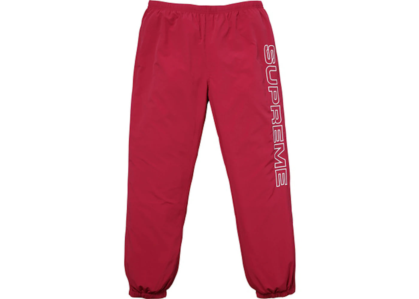 Supreme Split Track Pant Red