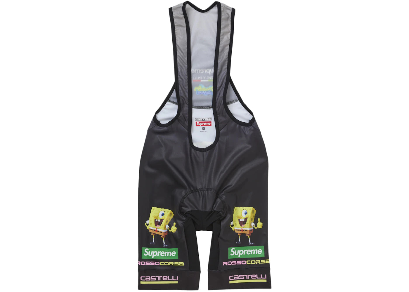Supreme SpongeBob SquarePants Castelli Cycling Bib Black