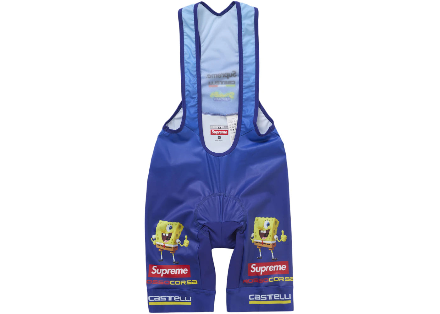 Supreme SpongeBob SquarePants Castelli Cycling Bib Blue