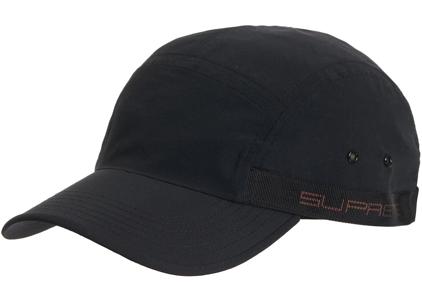 Supreme Sport Webbing Camp Cap Black