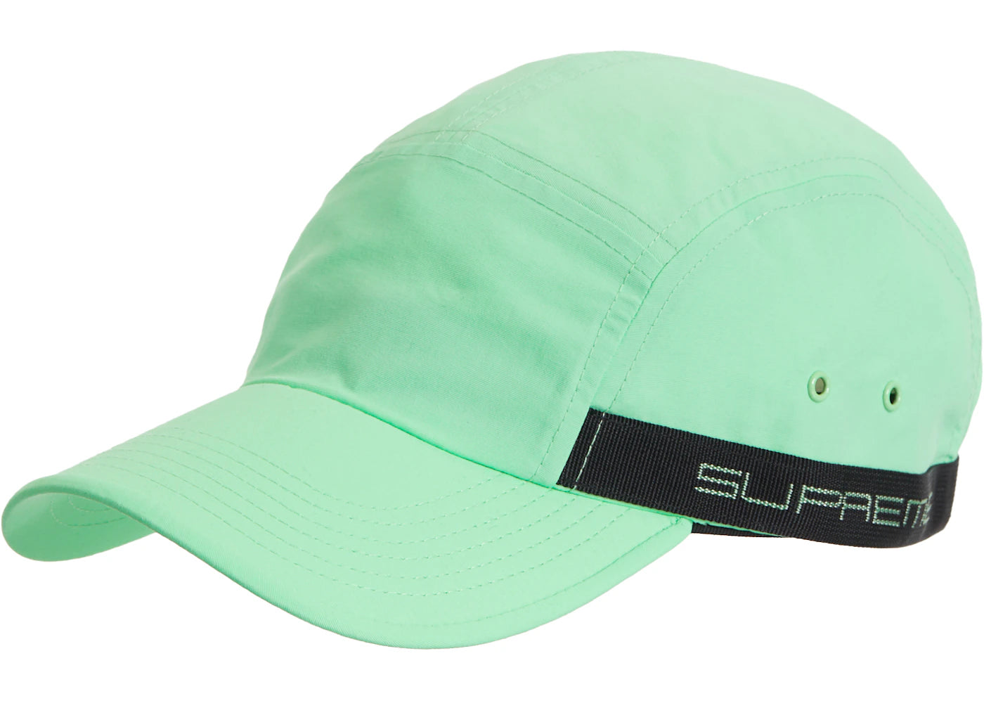Supreme Sport Webbing Camp Cap Bright Mint