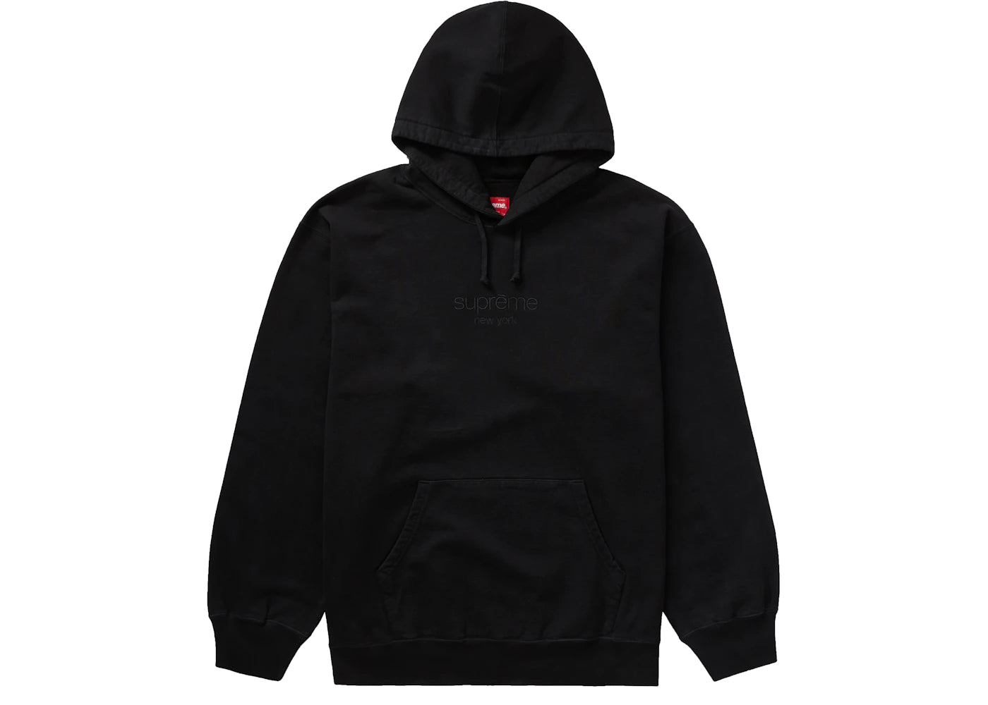 Supreme Spray Hooded Sweatshirt Black