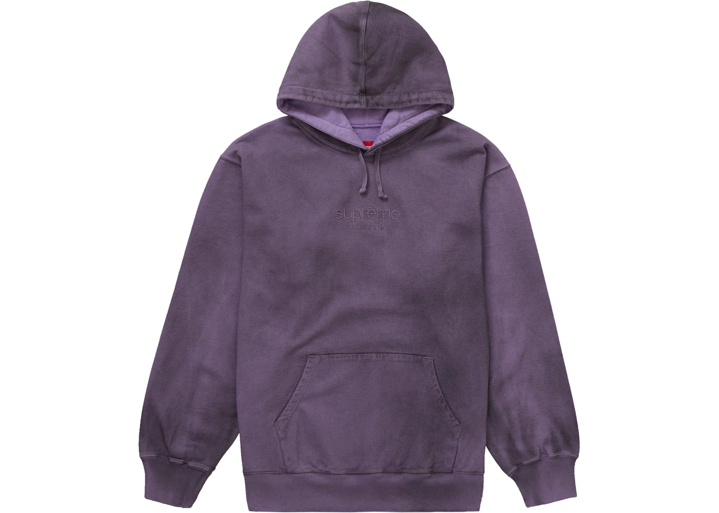 Supreme Spray Hooded Sweatshirt Violet