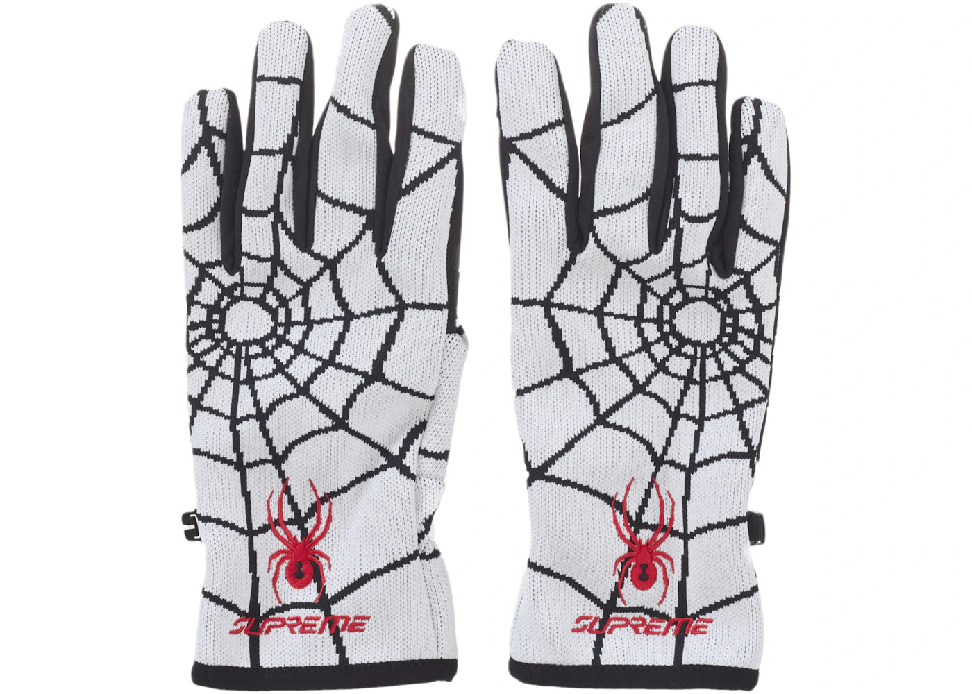 Supreme Spyder Gloves White