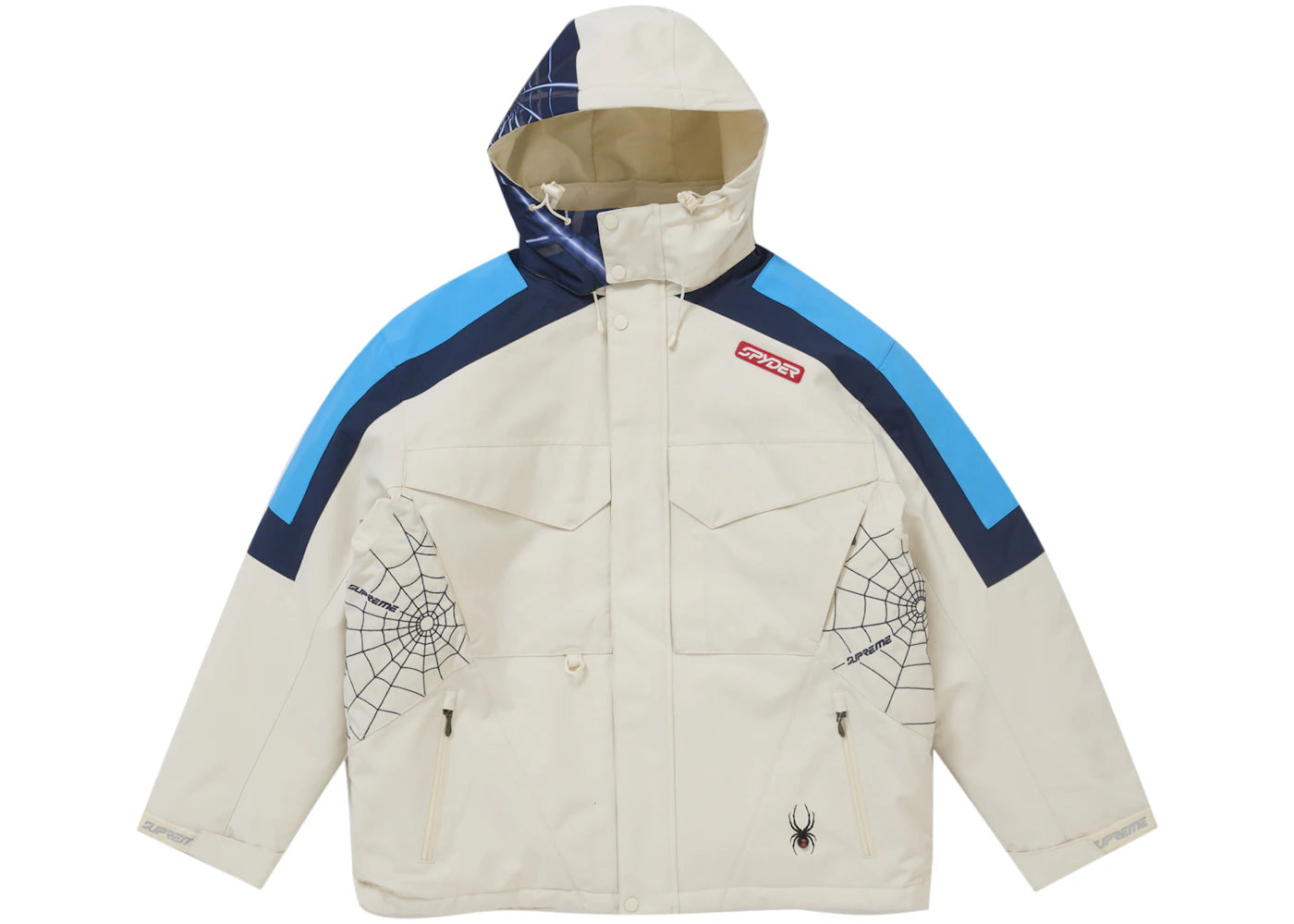 Supreme Spyder Technical Jacket White
