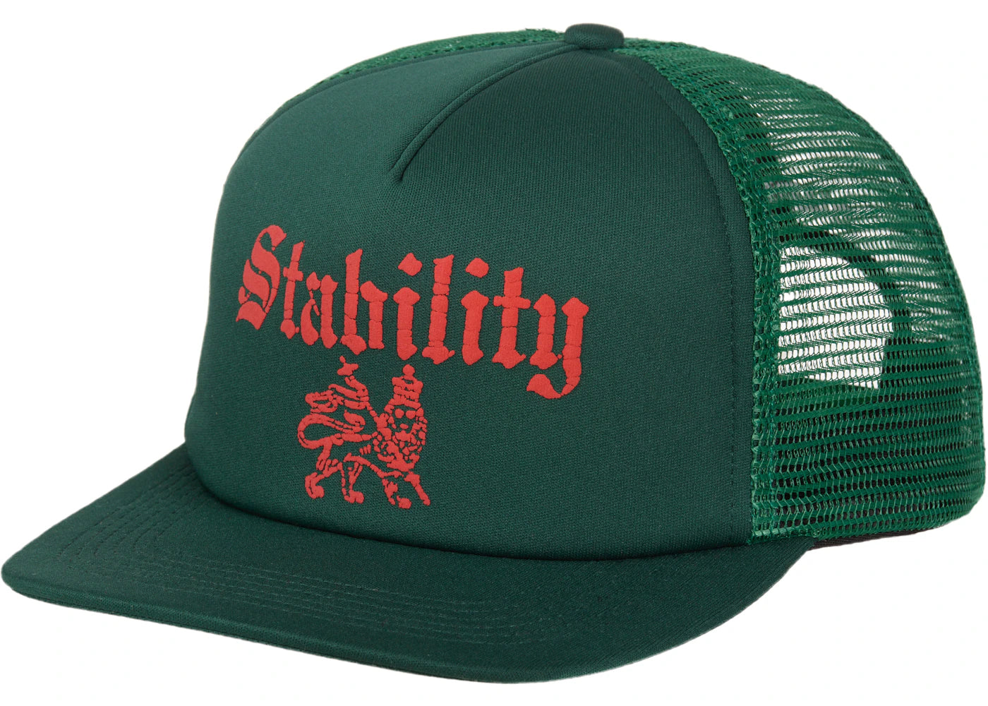 Supreme Stability Mesh Back 5-Panel Green