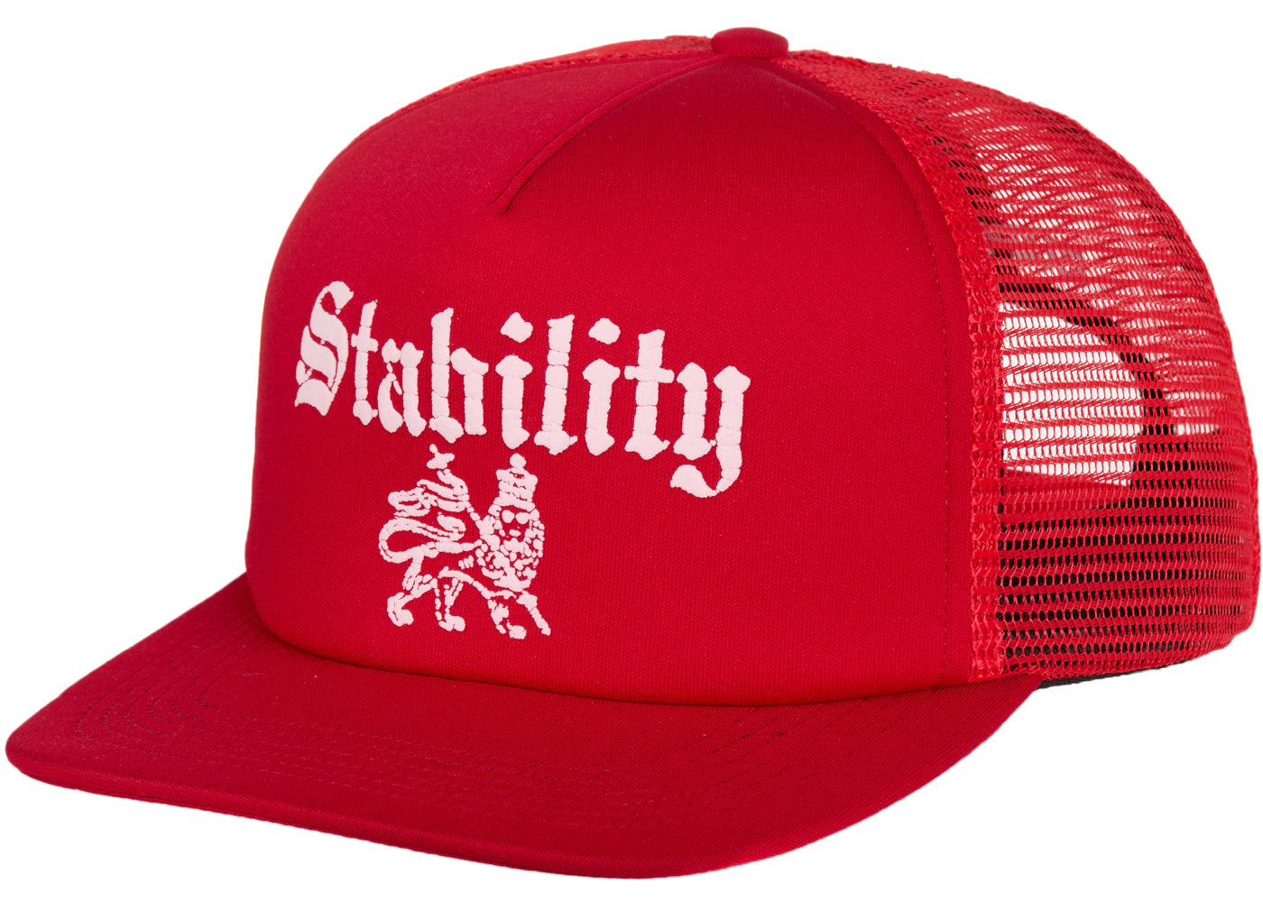 Supreme Stability Mesh Back 5-Panel Red