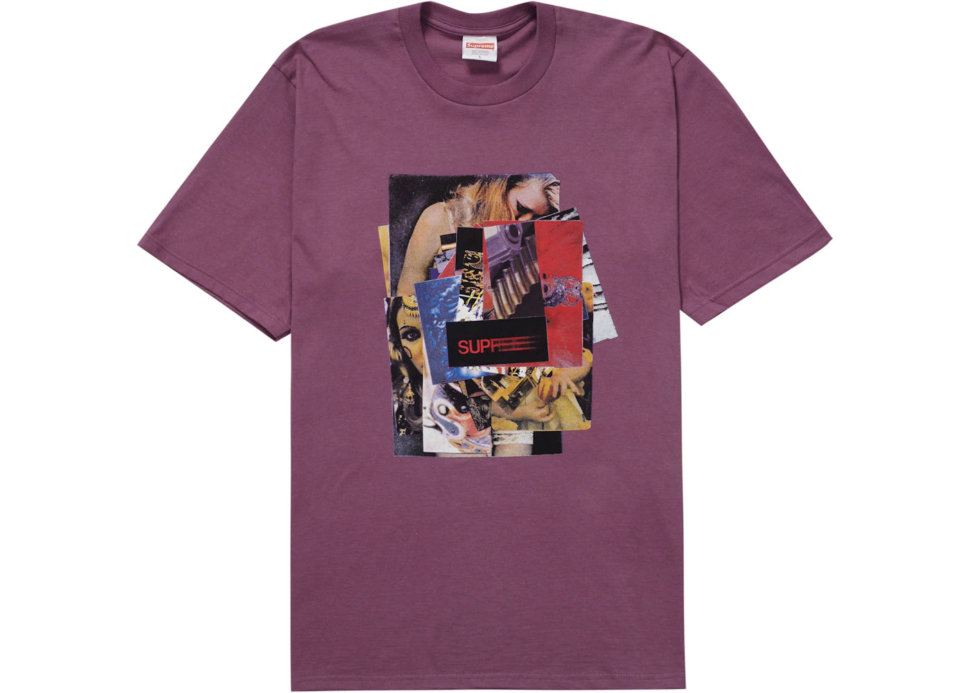 Supreme Stack Tee Plum