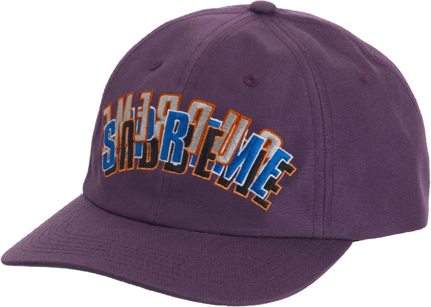 Supreme Stacked Cordura 6-Panel Purple