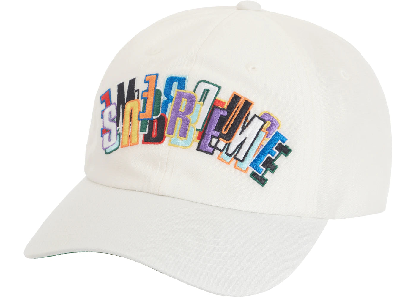 Supreme Stacked Cordura 6-Panel White