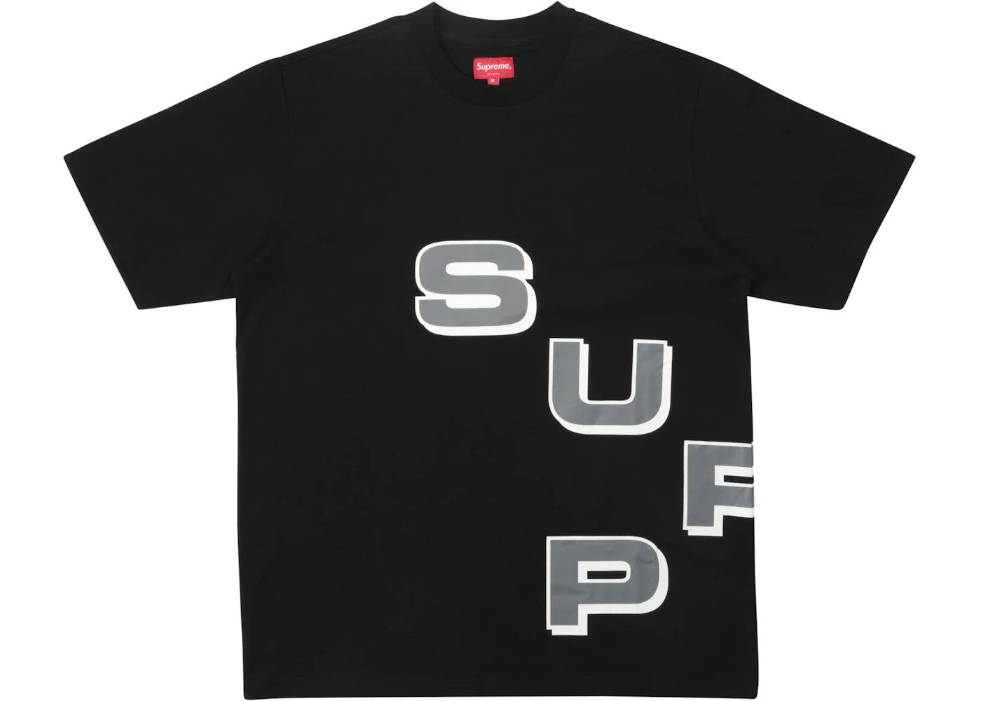 Supreme Stagger Tee Black