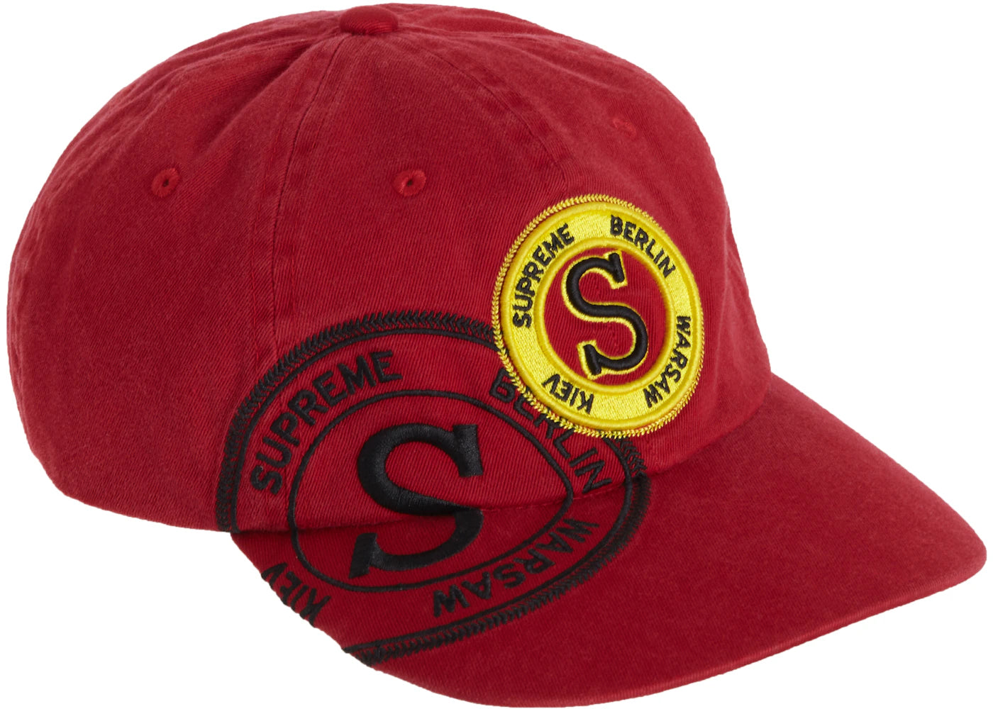 Supreme Stamp 6-Panel Red