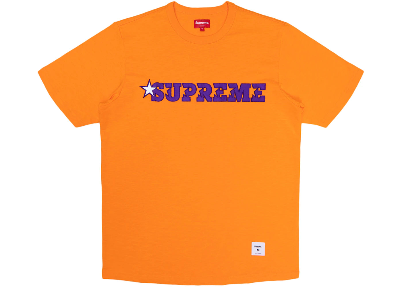 Supreme Star Logo S/S Top Orange