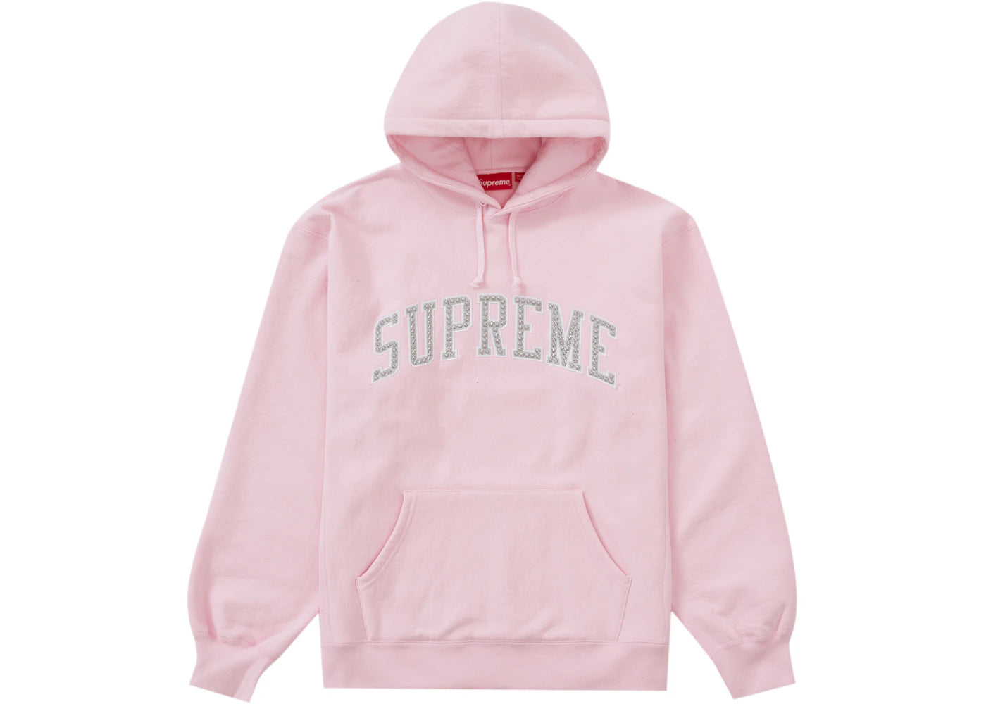 Supreme Stars Arc Hooded Sweatshirt Light Pink