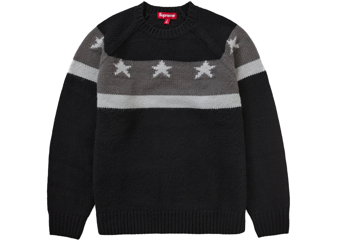 Supreme Stars Sweater Black