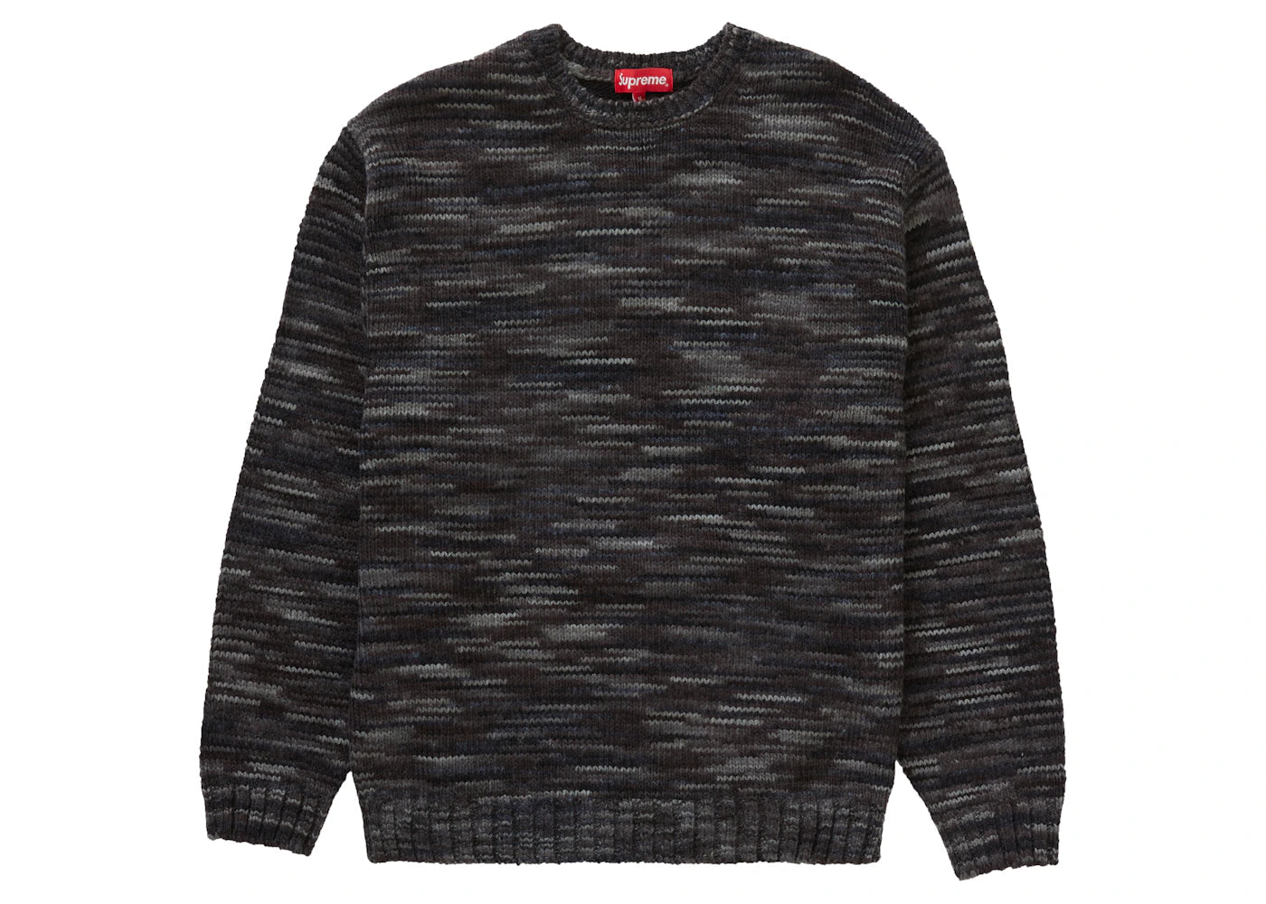 Supreme Static Sweater Black