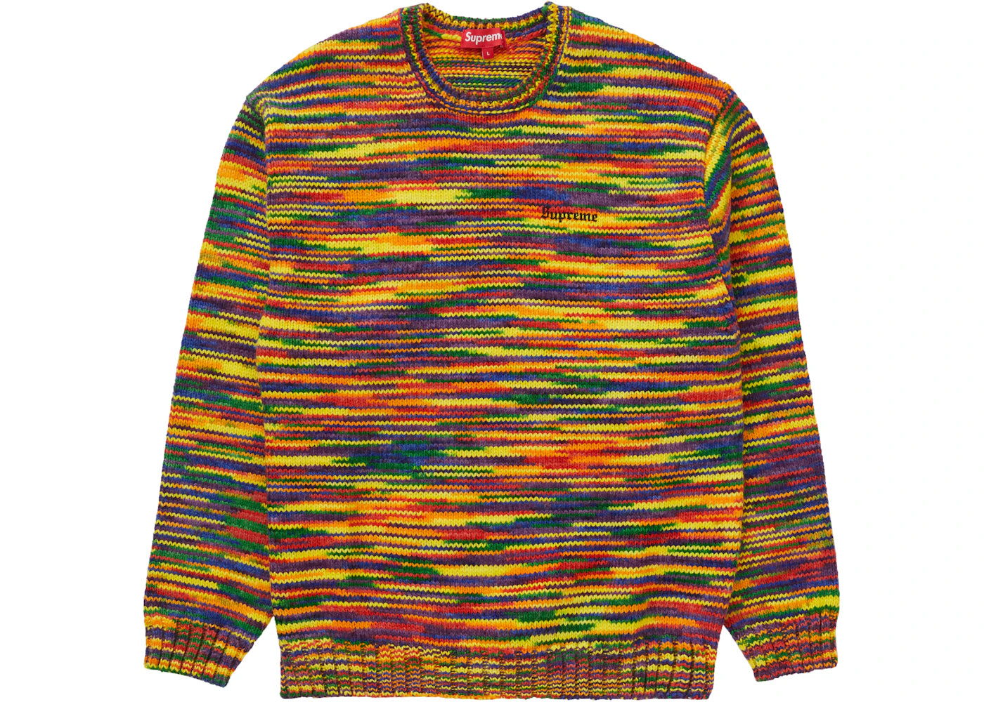 Supreme Static Sweater Multicolor