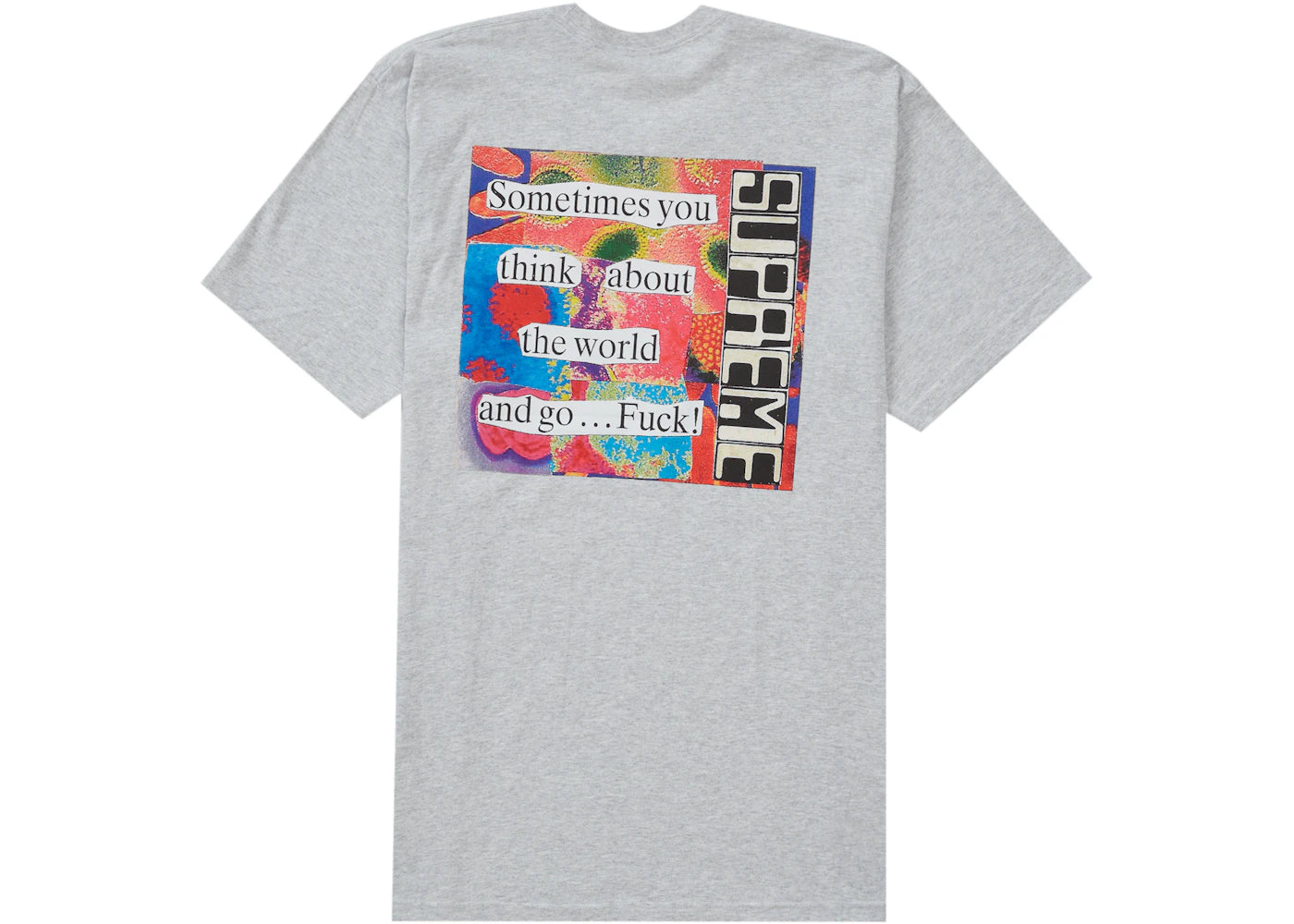 Supreme Static Tee Grey