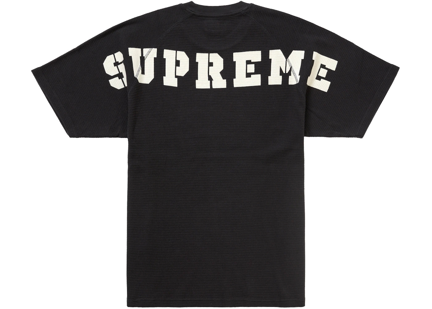 Supreme Stencil Thermal S/S Top Black