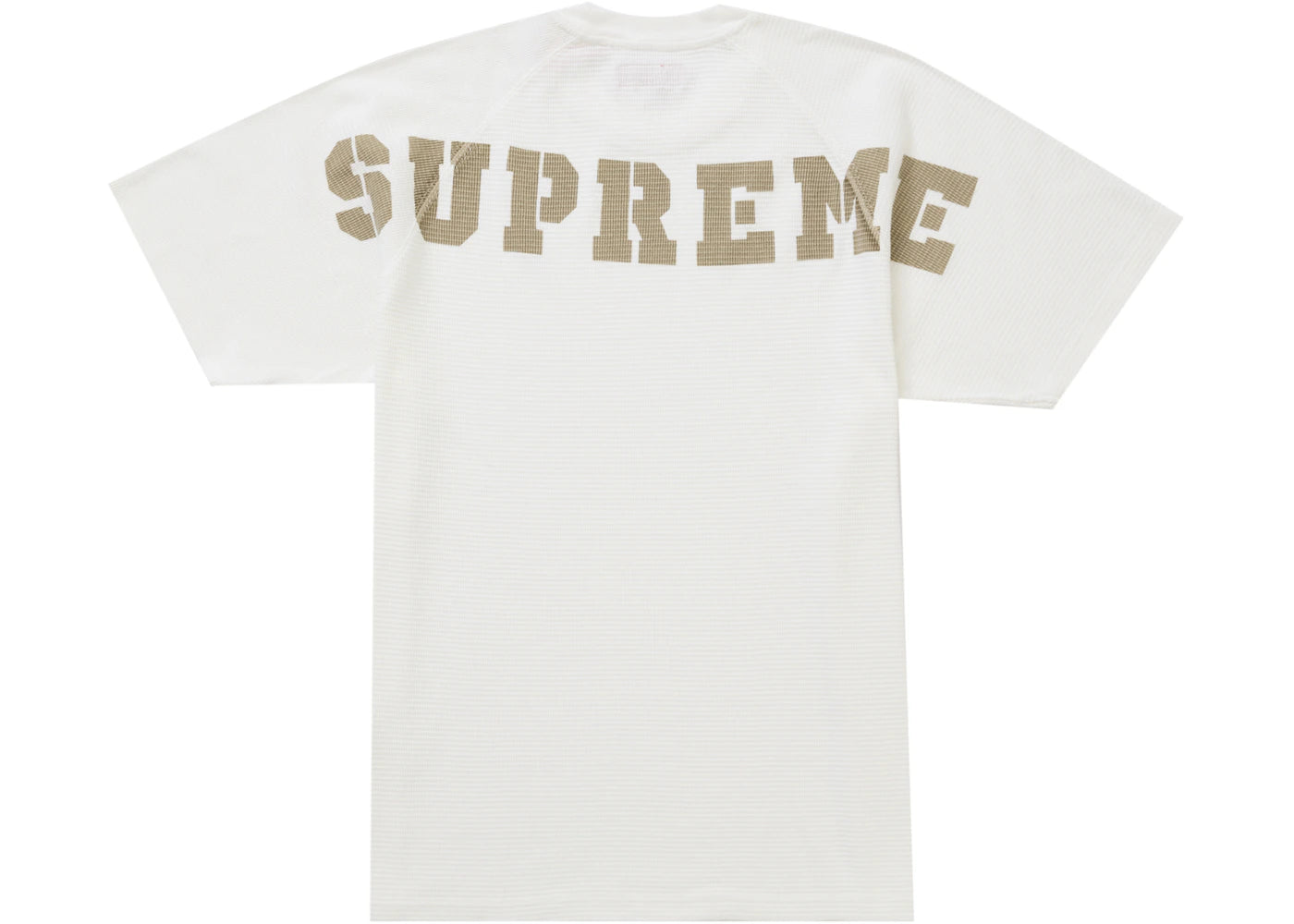 Supreme Stencil Thermal S/S Top White