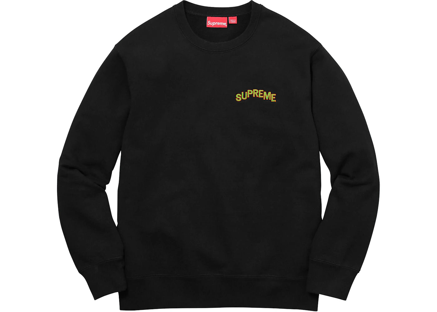 Supreme Step Arc Crewneck Black