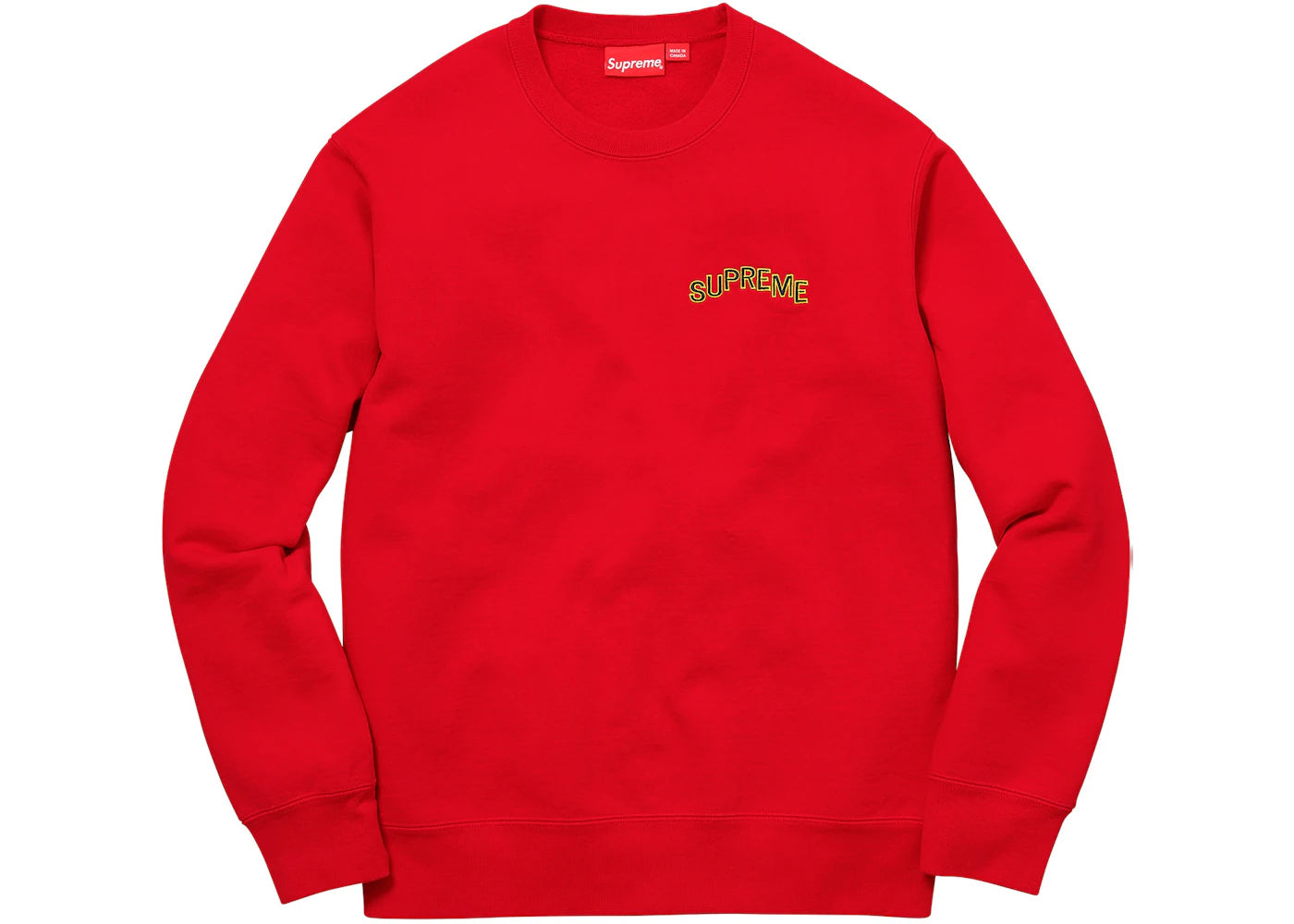 Supreme Step Arc Crewneck Red
