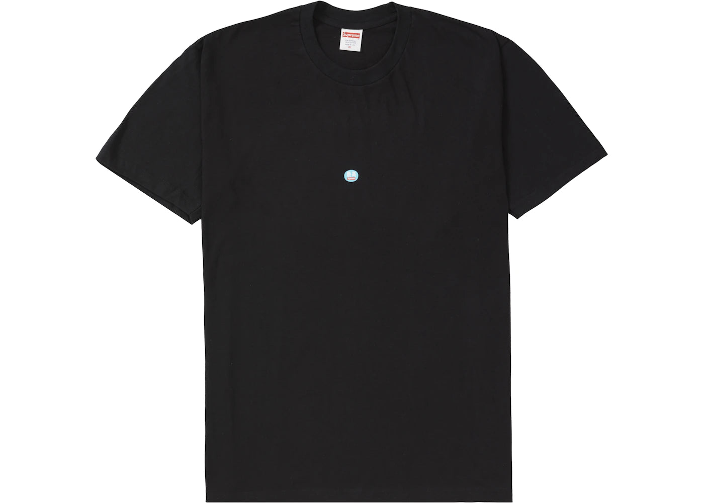 Supreme Sticker Tee Black