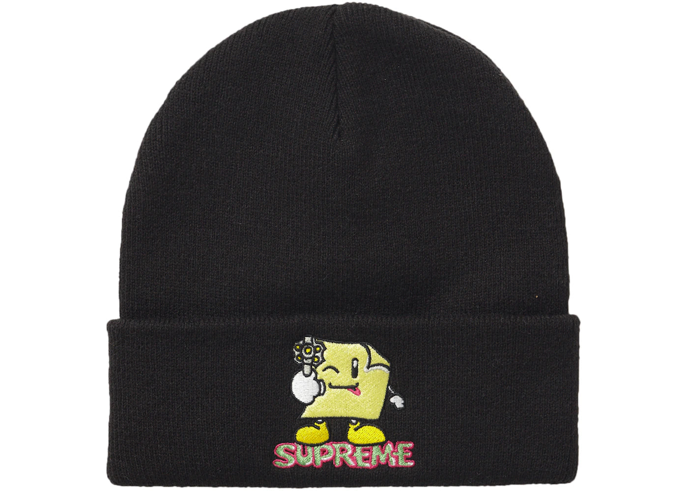 Supreme Sticky Note Beanie Black