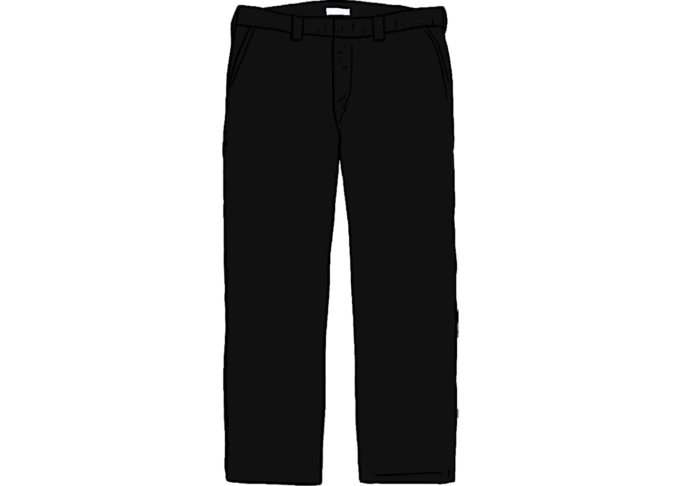 Supreme Stone Island Corduroy Pant Black